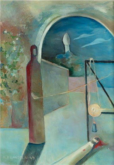 The red executioner by Ole Kandelin, 1944