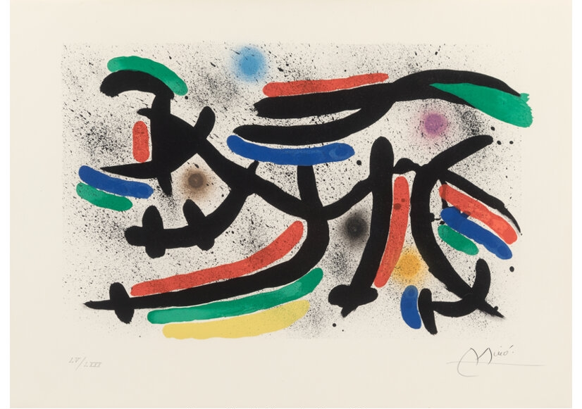 Lithographe I by Joan Miró, 1972