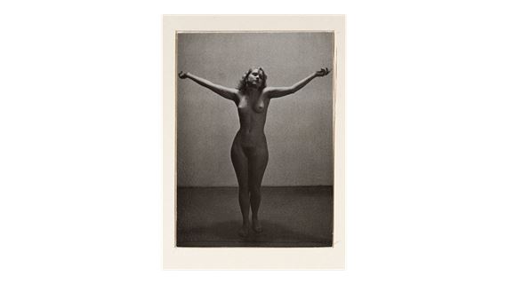 Nude with Spread Arms by Josef Vetrovsky