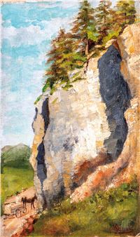 Sziklás táj - Ida Konek