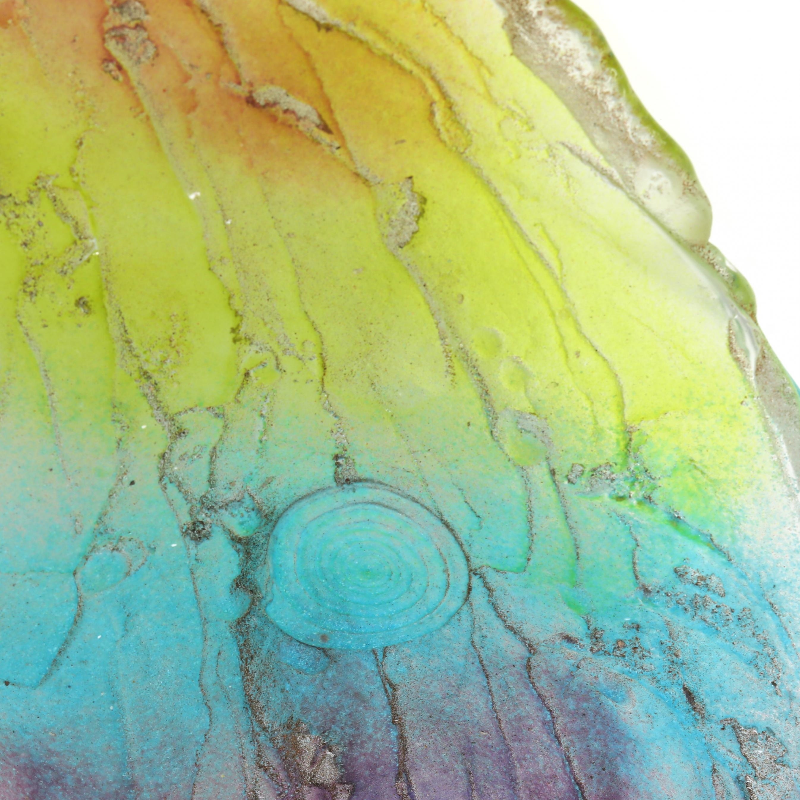 Artwork by Amanda Brisbane, Large Glass Butterfly, Made of cast glass