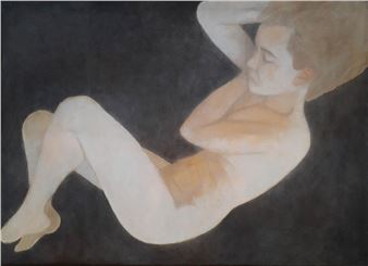 Leżąca dziewczyna - Maria Prokop