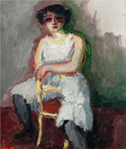 Kees van Dongen | Femme nue assise (Circa 1898) | MutualArt