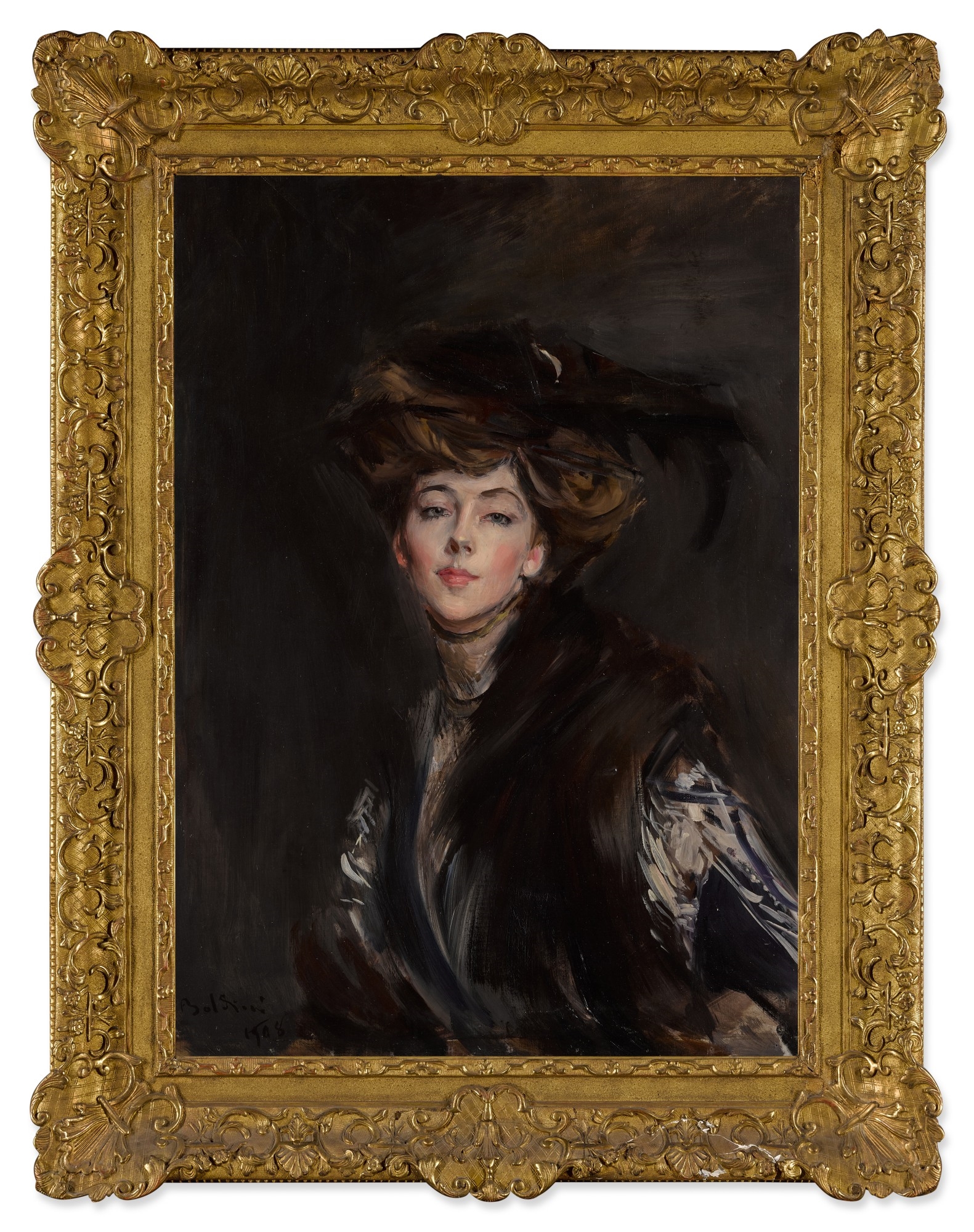 Giovanni Boldini, Portrait of Miss Anita Stewart (1908)