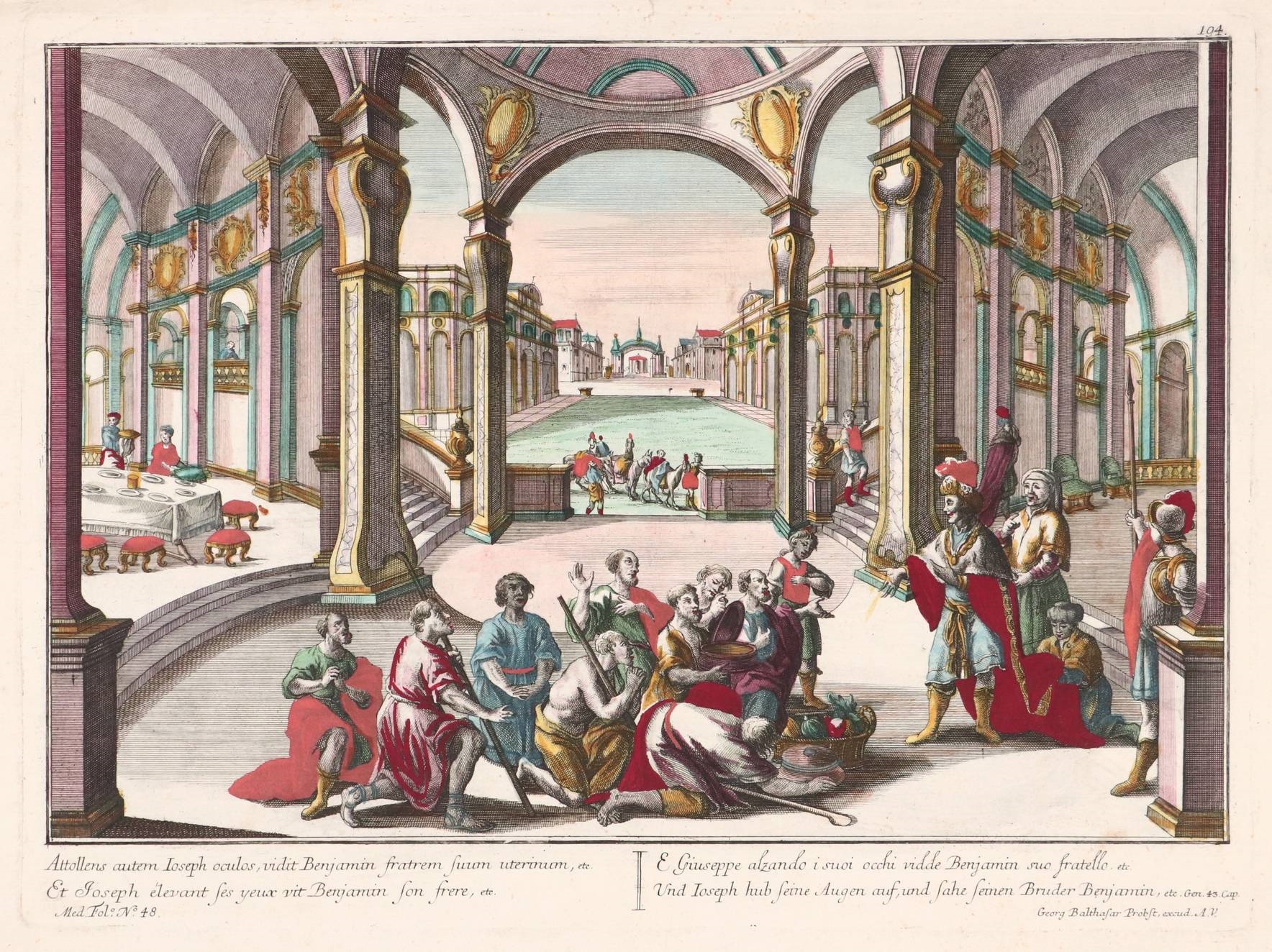 Benjamin Roubaud | Joseph seeing his brother Benjamin amongst his ...