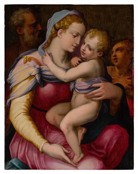 The Holy family with the infant Saint John the Baptist by Giorgio Vasari