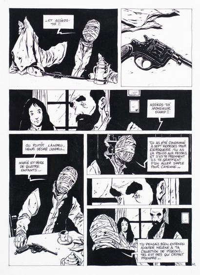 Henri Désiré Landru by Christophe Chabouté, 2006