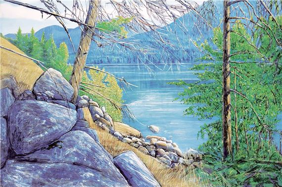 Untitled - Summertime on the Lake by John McKee