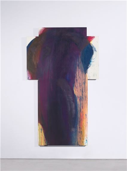 ”Dunkle Figur”. by Arnulf Rainer, 1 May 2018