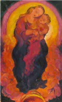 Madonna mit Schwalben - Richard Ziegler