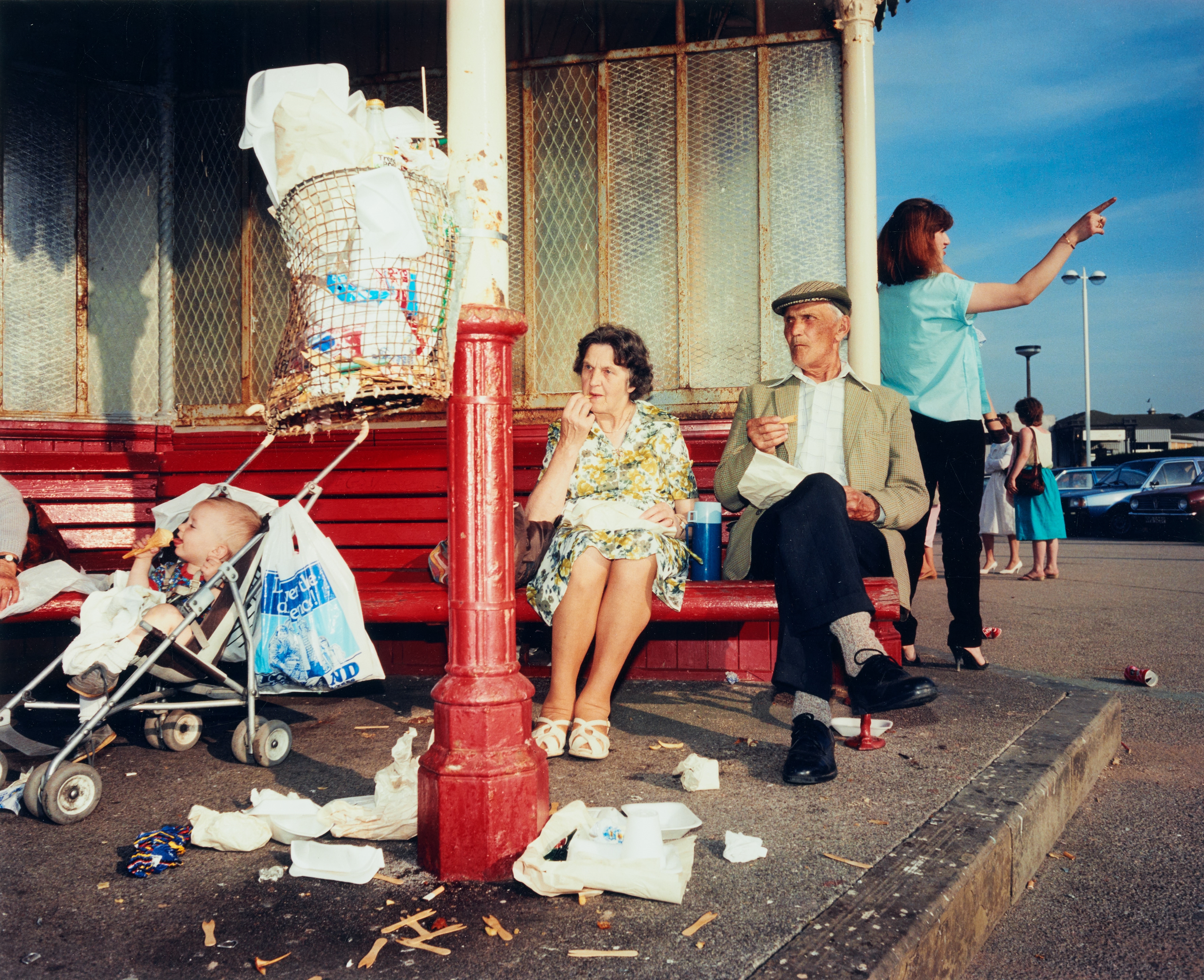 New Brighton, Merseyside (from the series: The last Resort) by Martin Parr, 1983-1985