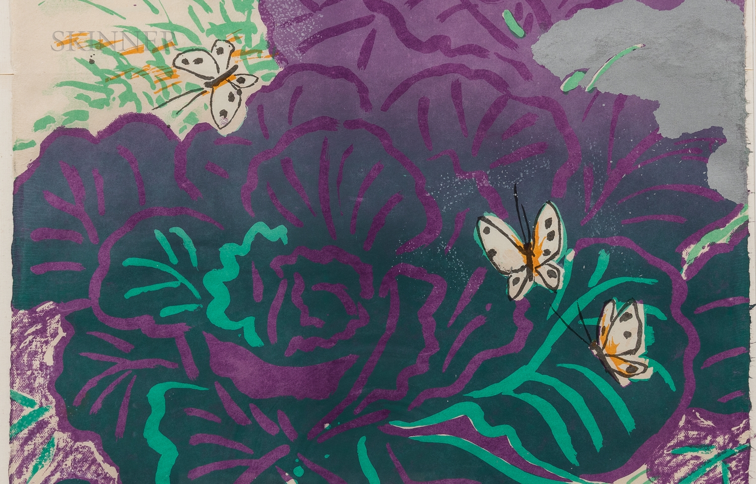 Artwork by Mayumi Oda, Morning Breath and My Breath Diptych, Made of silkscreen print