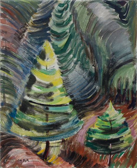 Singing Trees by Emily Carr, circa 1935