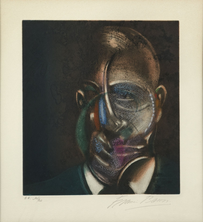 Francis Bacon | Portrait de Michel Leiris (1990) | MutualArt