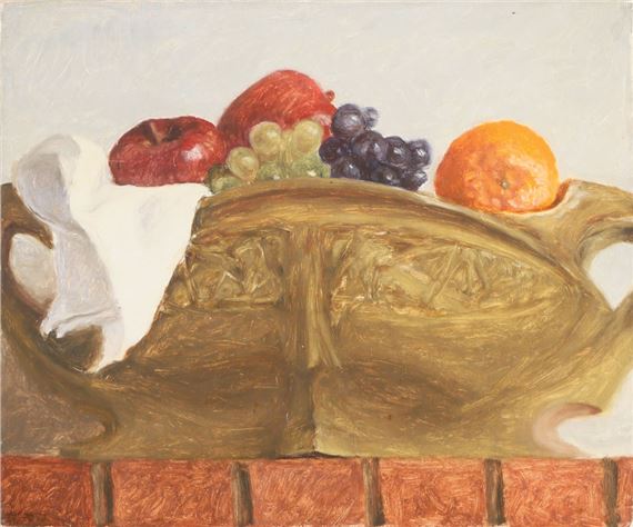 Fruit on the Table by Avigdor Arikha, 1979