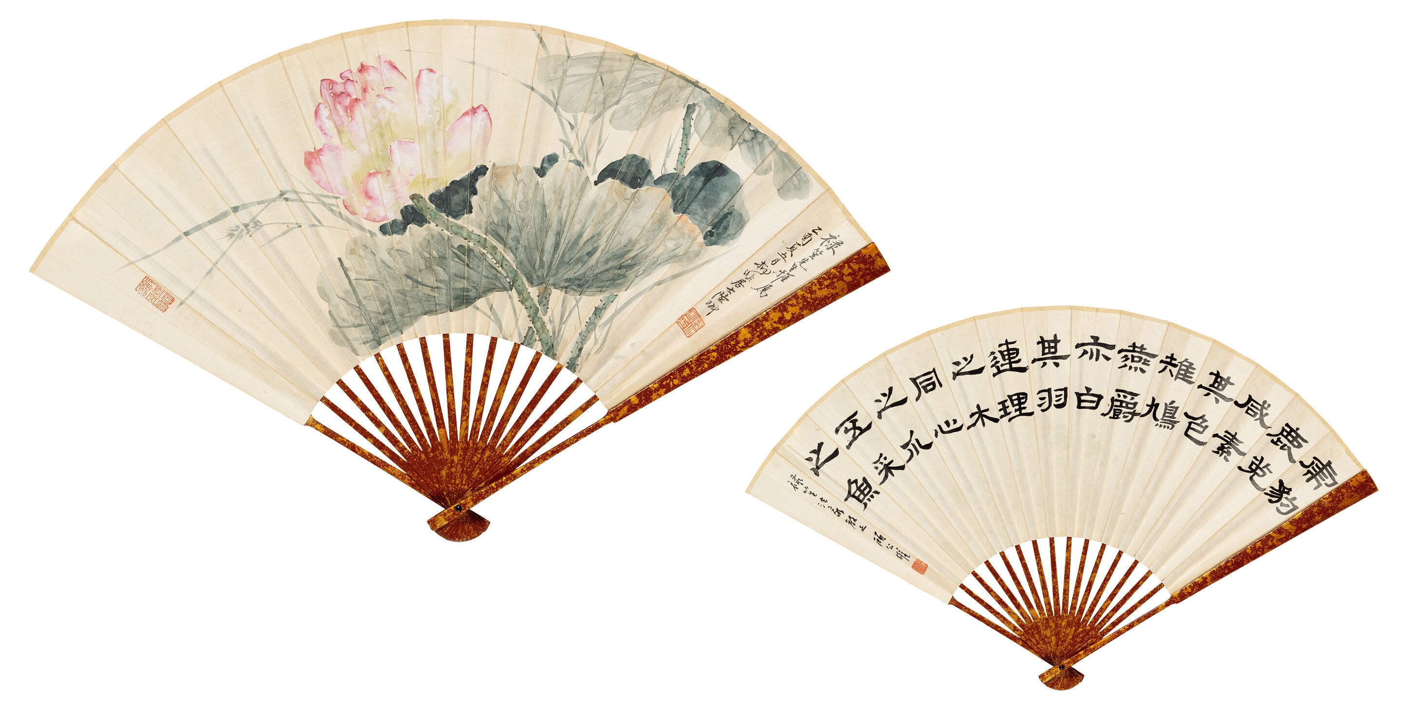 Lu Yifei | Lotus, official script | MutualArt