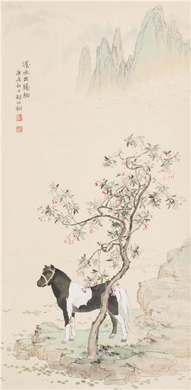 Flies out of water by Hu Boxiang, 1940