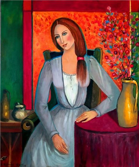 The One Staring by Krystyna Ruminkiewicz, 2022