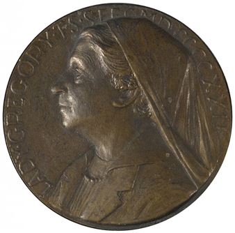 PORTRAIT OF LADY GREGORY - Theodore Spicer-simson