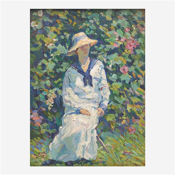 Model in Breckenridge's Class, Fort Washington PA by Roy Cleveland Nuse