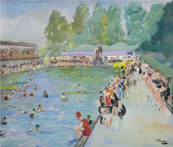 Chiswick Baths by John Lavery