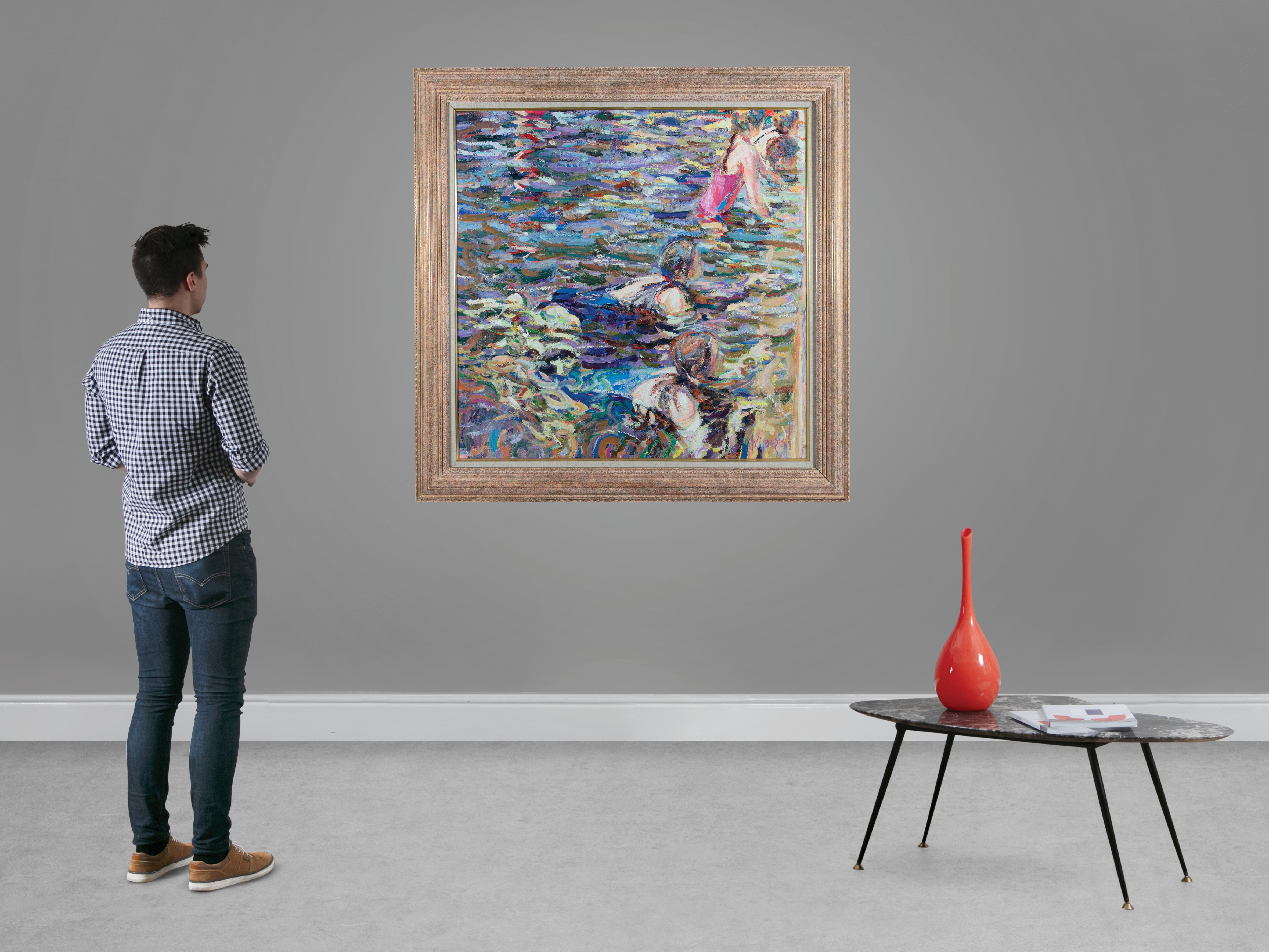 Arthur K. Maderson | The Swimming Lesson | MutualArt