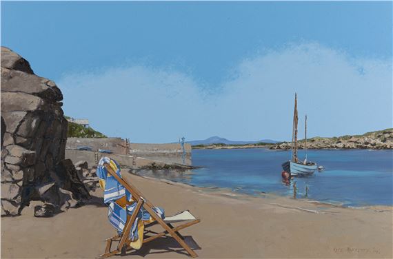 Summer on Cruit Pier by Katie Rafferty, 2014