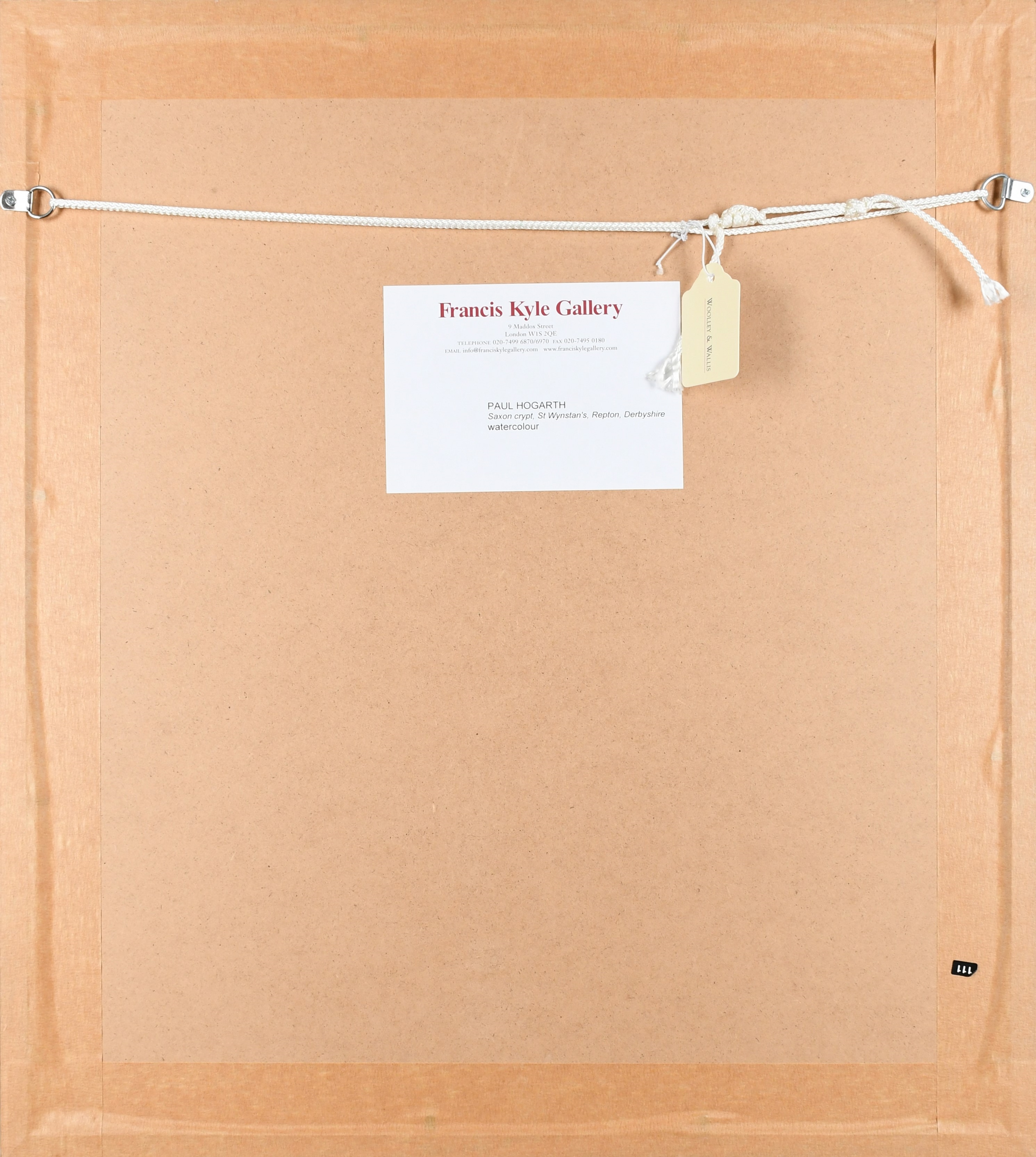 Artwork by Paul Hogarth, Fontana Vecchia, Taormina, Sicily; Saxon Crypt, St Wynstan's, Repton, Derbyshire; Monsaraz Roofs; Castelo de Milfontes, Made of watercolour over pencil (4)