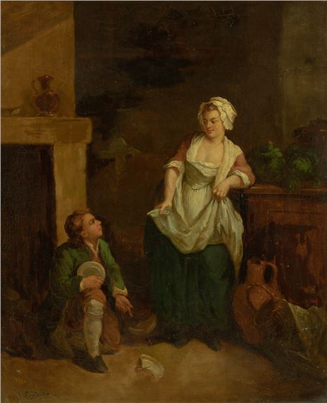 The Broken Dish by J. Courteille