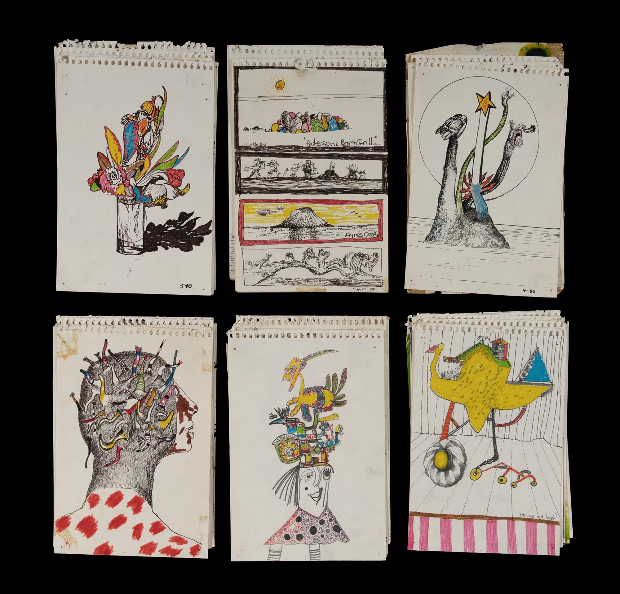 James Robert Paterson | Collection of 175 small drawings executed 1979 ...