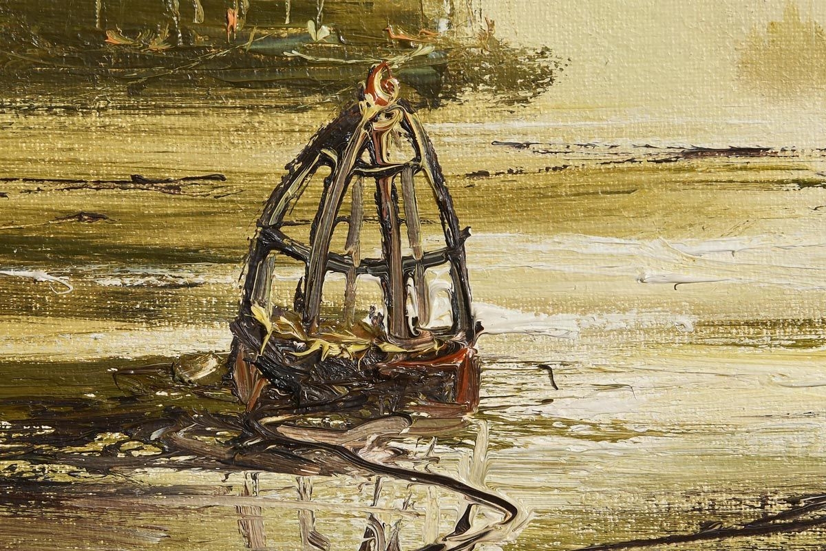 John Bampfield | Tied Up in the Dry Dock | MutualArt
