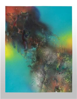 Purple disco horse - Mesca