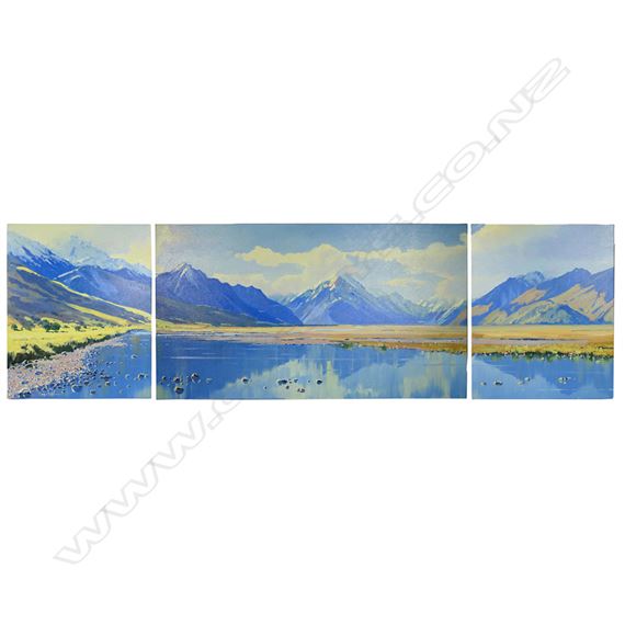 Tasman Valley, Mt Cook by Simon Williams