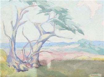 California Cyprus Tree - Helen Cecil Wheeler