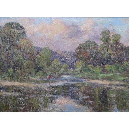 River Earn, near Comrie by J. D. Henderson