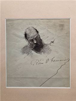 Portrait of a bearded man - Rémi Meunier