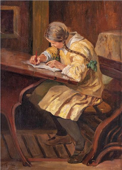 Leckeírás by J. Zoltan Kiss, 1930 - as évek