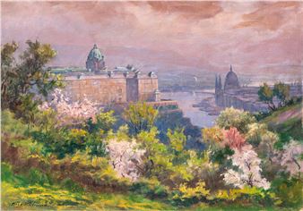 Kilátás a Budai Várra - Kalman Kiss