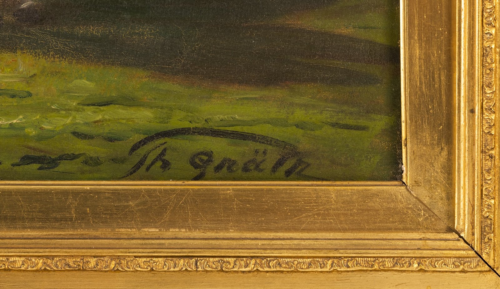 Artwork by Theodor Grätz, Graetz, Made of oil/ canvas