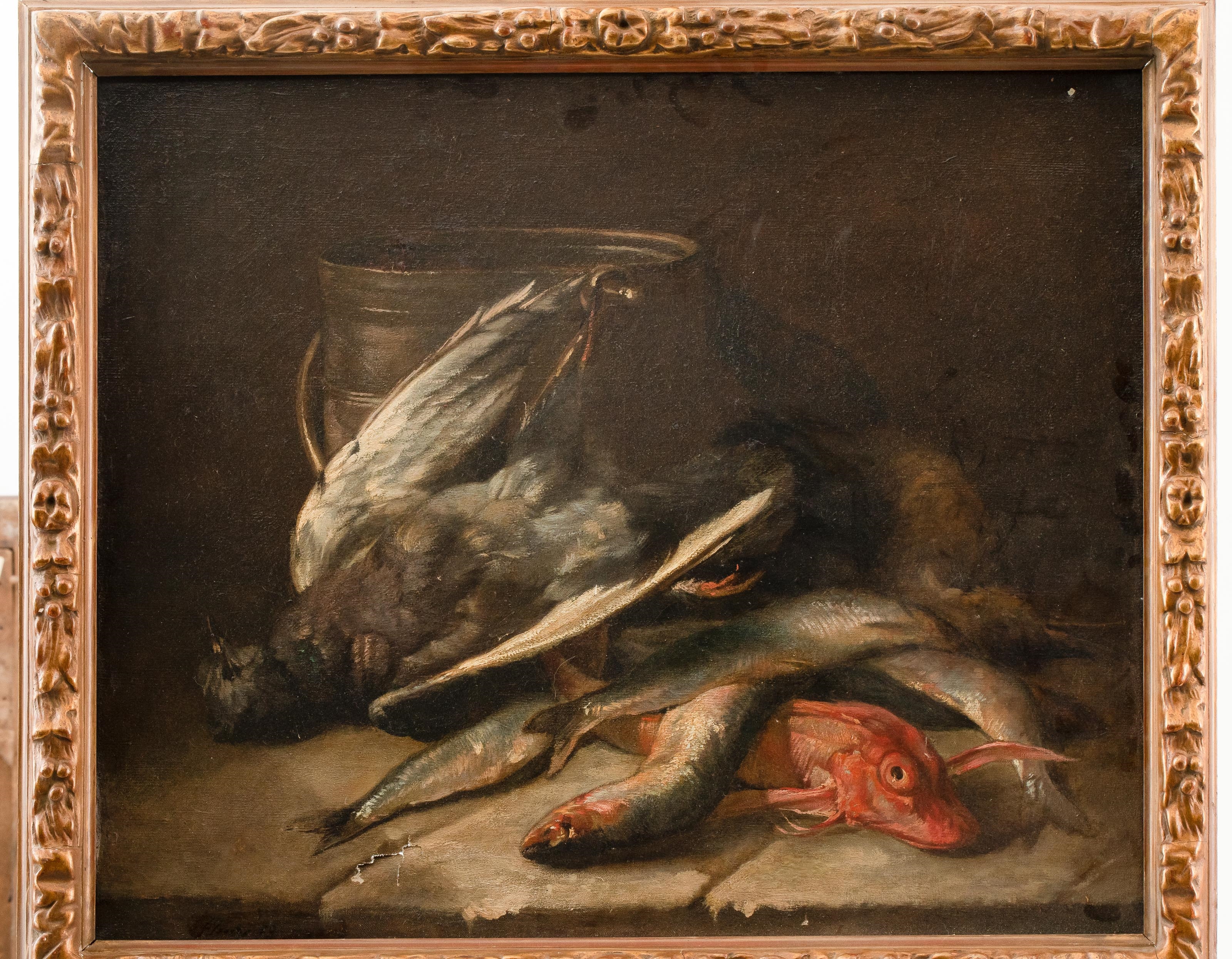 Artwork by Jan C. Neervoort, Hunting Still Life, Made of Canvas