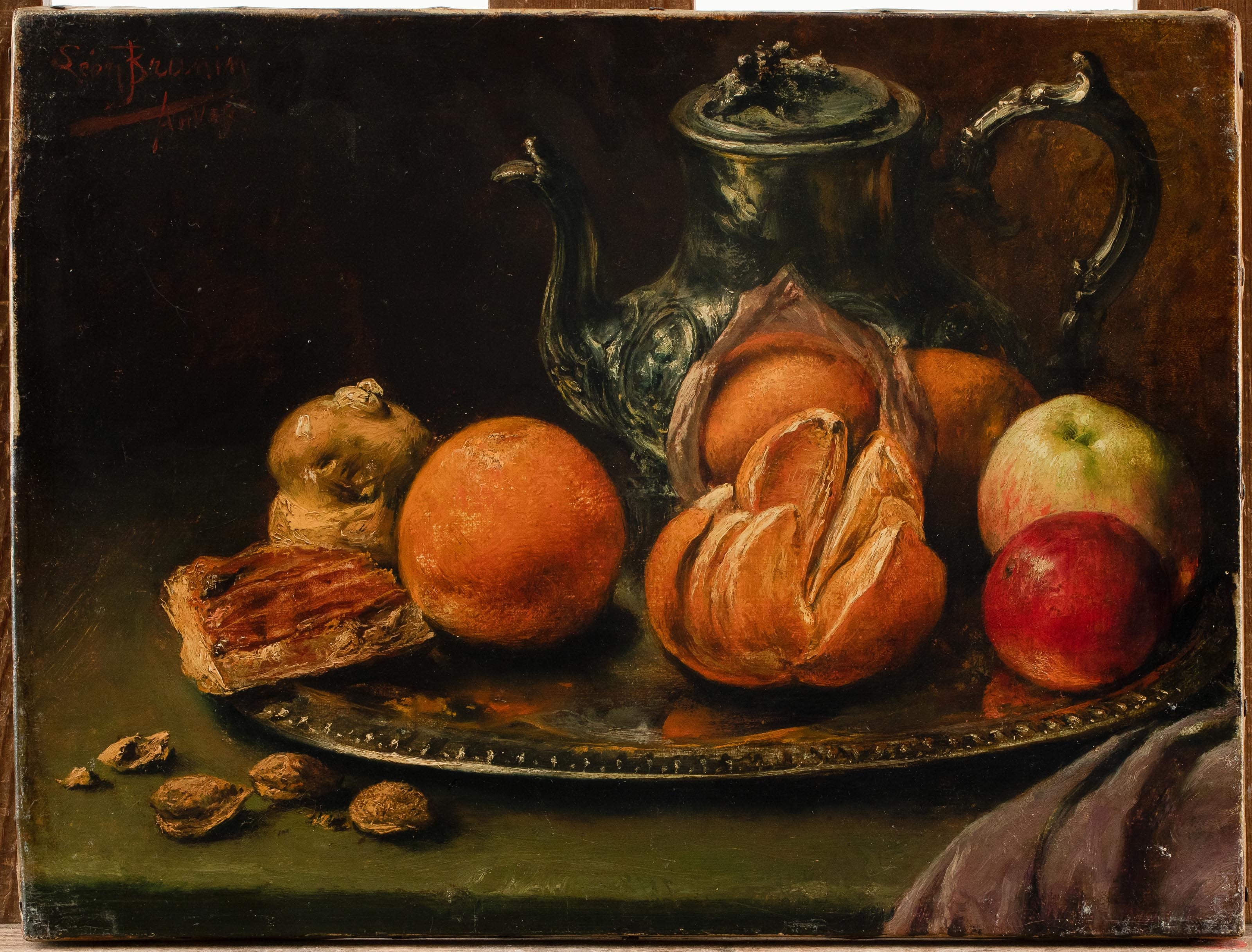 Artwork by Jan C. Neervoort, Hunting Still Life, Made of Canvas