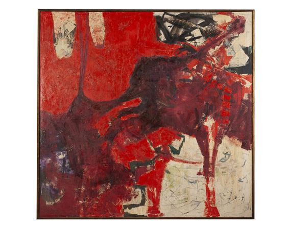 Brutal and rouge-toned abstraction - Gilbert Henderson