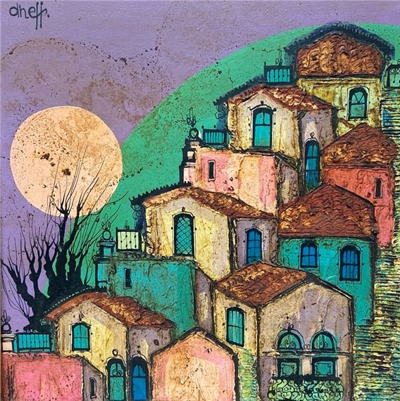 Pueblito de pescadores by Liny Aneff