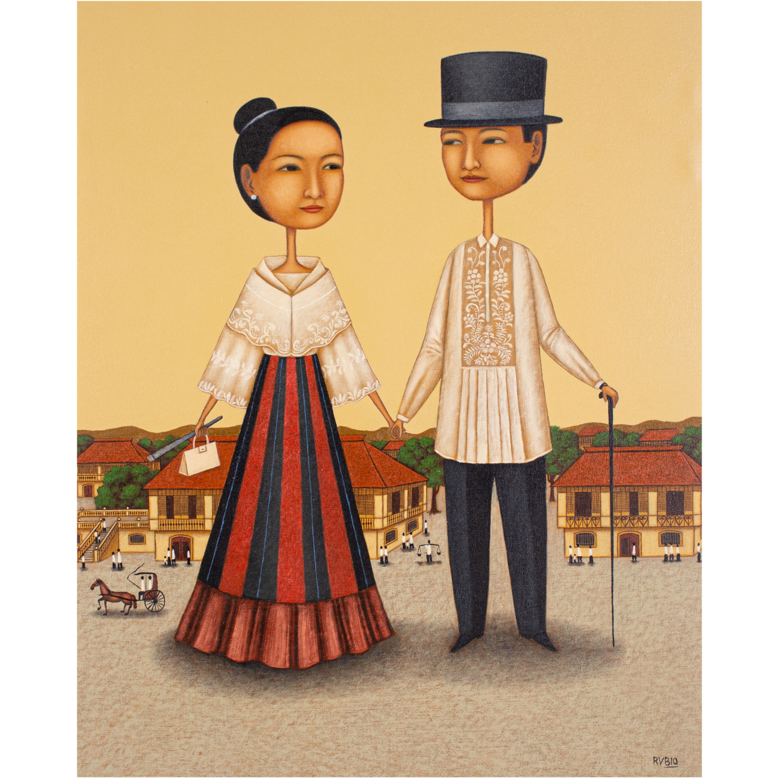Dominic Rubio | Ginoo at Ginang | MutualArt