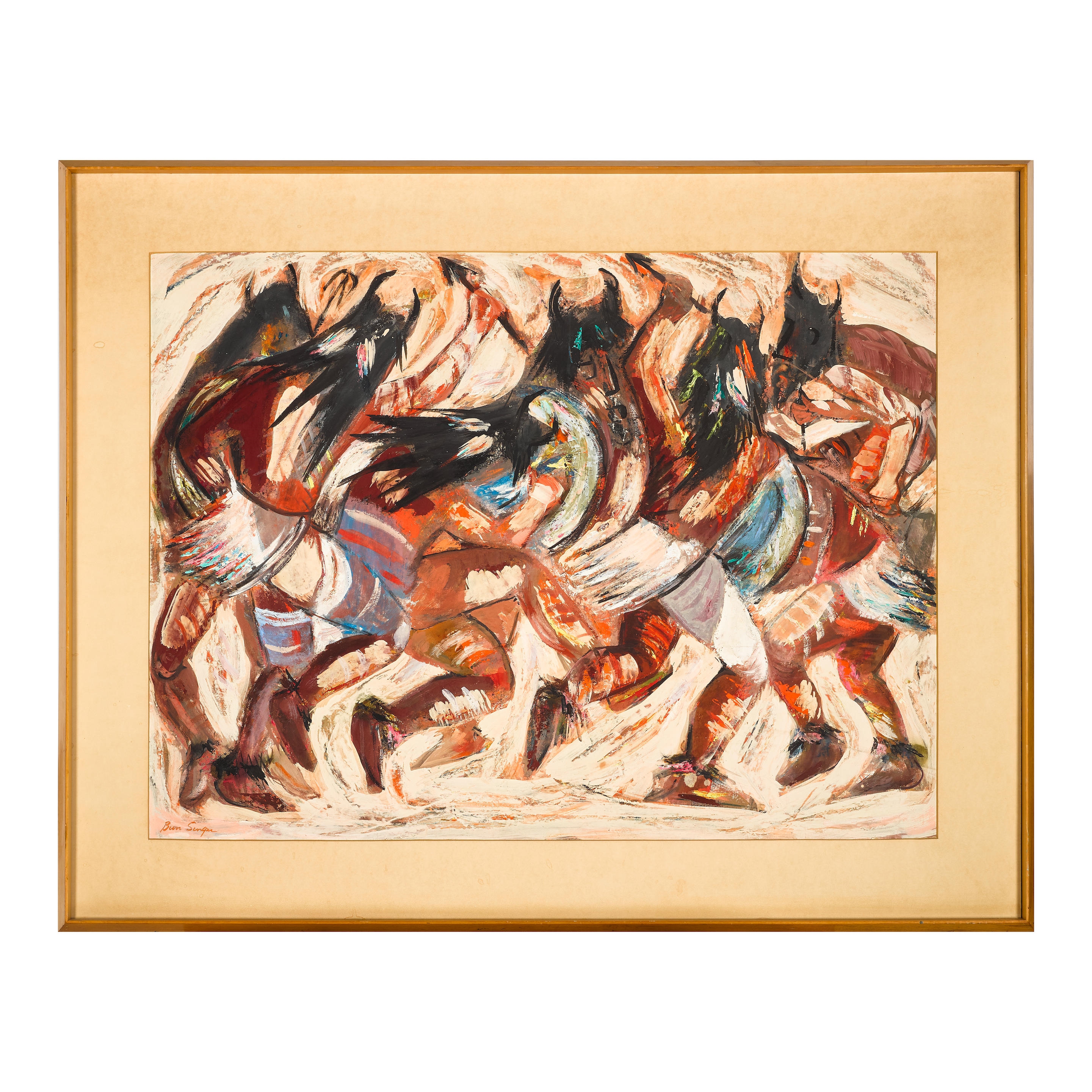 Burr Singer | Pueblo Corn Dance | MutualArt