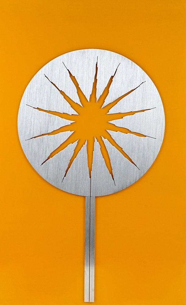 Artwork by Jean-Jacques Besner, Untitled, Made of Aluminum bas-relief