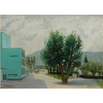 Scorcio con fabbrica - Pasquali Miradio