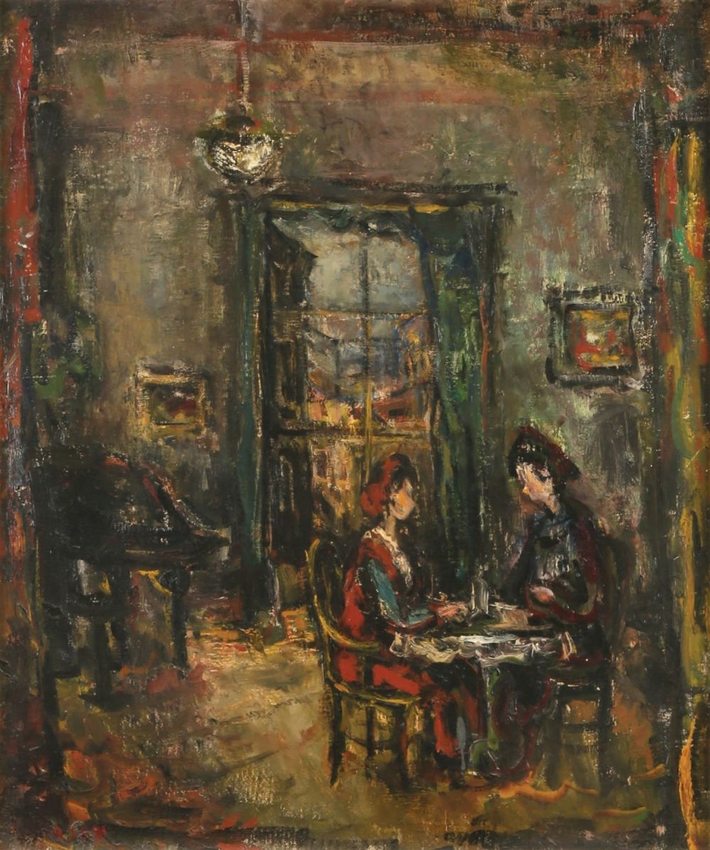 Artwork by Jacob Wexler, Women in the Room, Made of Oil on canvas