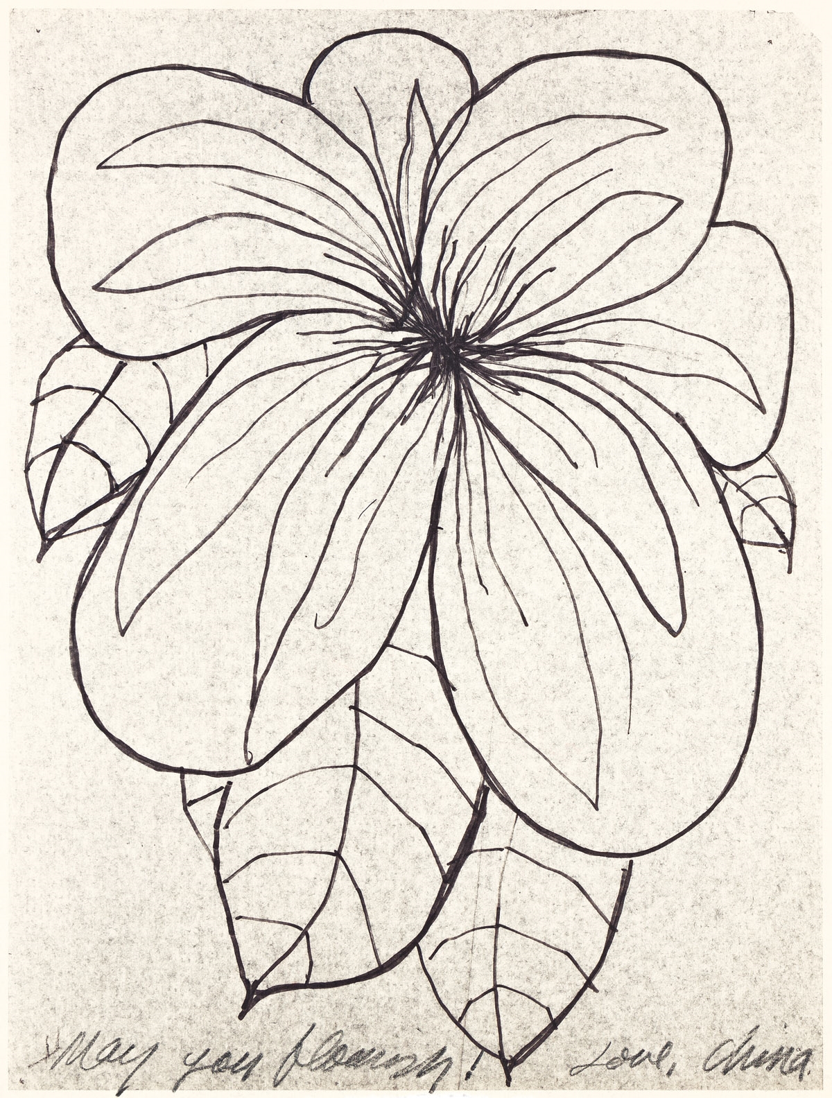 Artwork by China Marks, Untitled (Figures), Made of prints