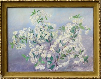 Ķiršu ziedi by Hugo Karlis Grotuss, 1936